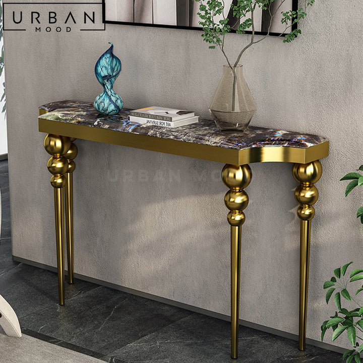 TORIO Modern Crystal Console Table