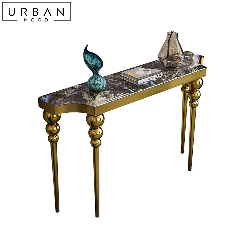 TORIO Modern Crystal Console Table