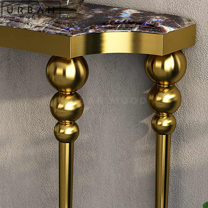 TORIO Modern Crystal Console Table