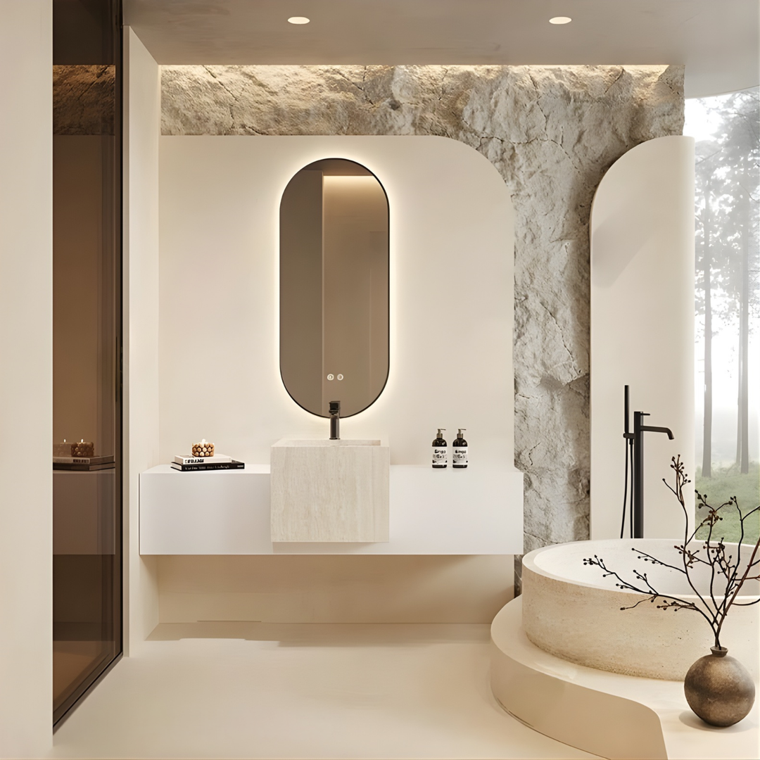 TRANS Modern Sintered Stone Vanity Basin - Urban Mood Singapore