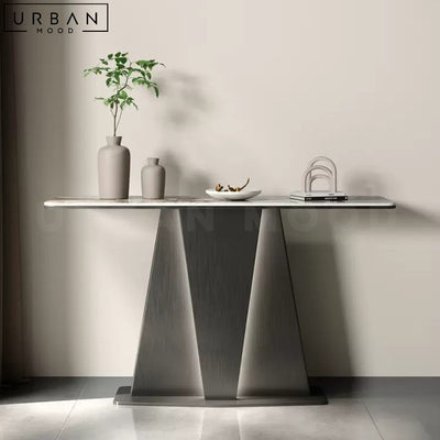 TREESA Modern Sintered Stone Console Table