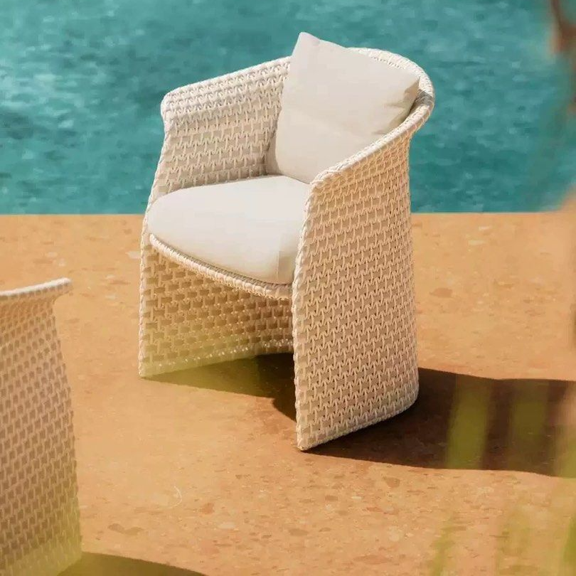TRENWICK Modern Teak Wood Outdoor Table & Chairs - Urban Mood Singapore