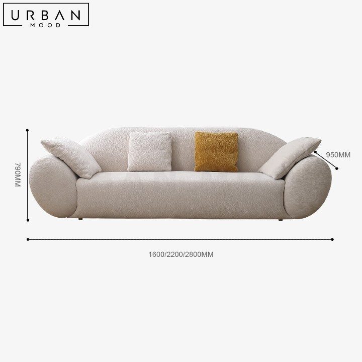 TREVINO Modern Fabric Sofa