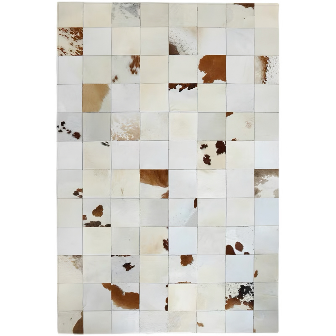 TREVIS Modern Genuine Leather Rug - Urban Mood Singapore