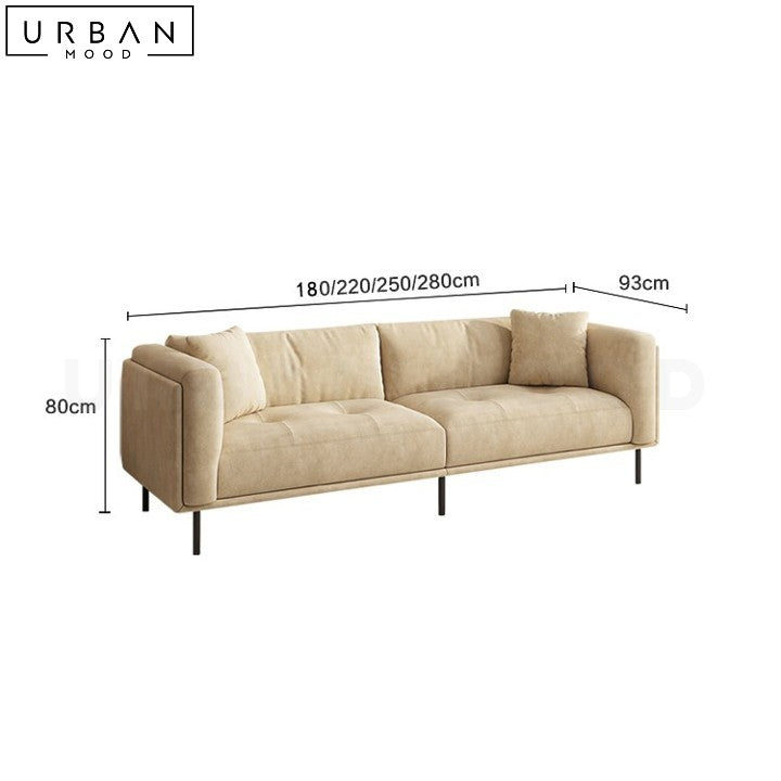 TRIEN Modern Fabric Sofa