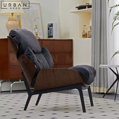 TRIFA Modern Leather Armchair