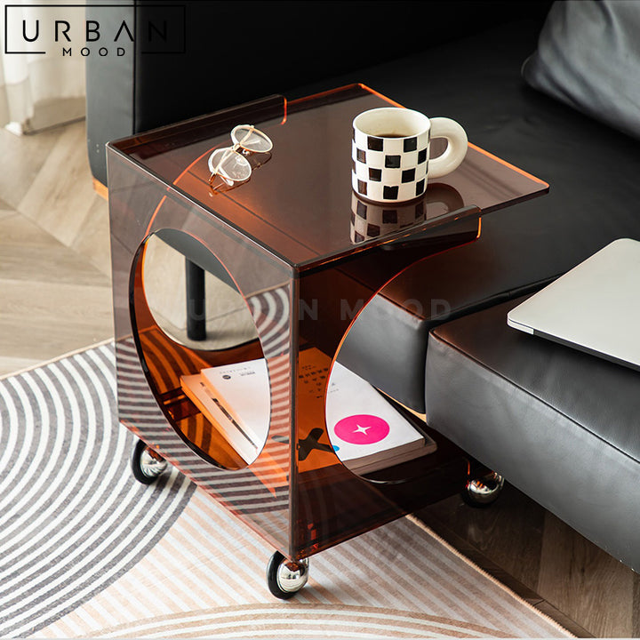 TRIL Modern Acrylic Side Table