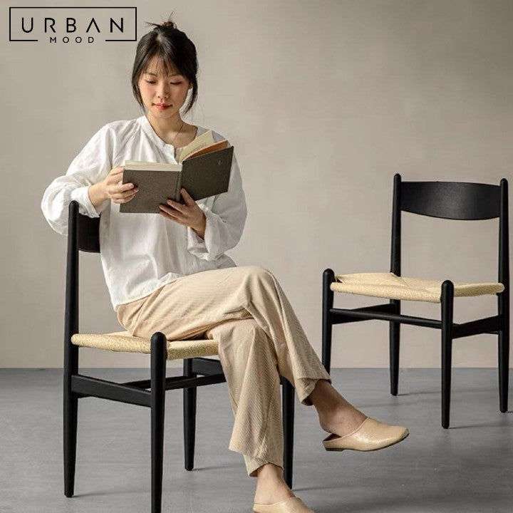 TRỌNG Modern Solid Wood Dining Chair