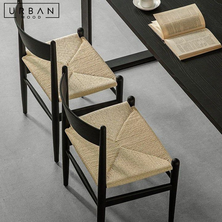 TRỌNG Modern Solid Wood Dining Chair