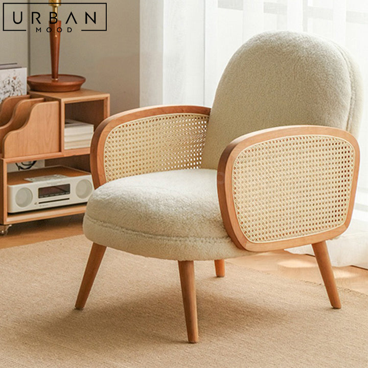 TSAR Retro Boucle Armchair