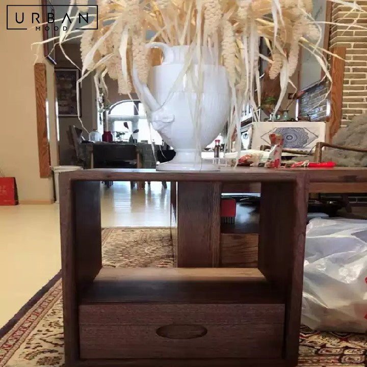 SEGA Modern Solid Wood Bedside Table