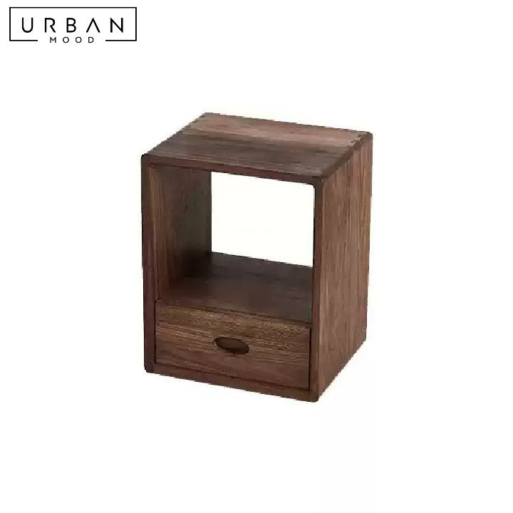 SEGA Modern Solid Wood Bedside Table