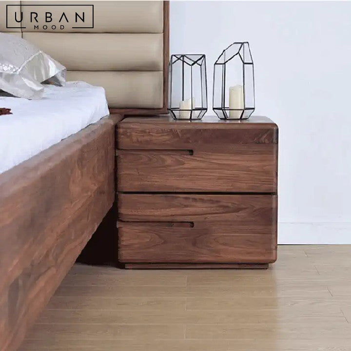 SEGA Modern Solid Wood Bedside Table