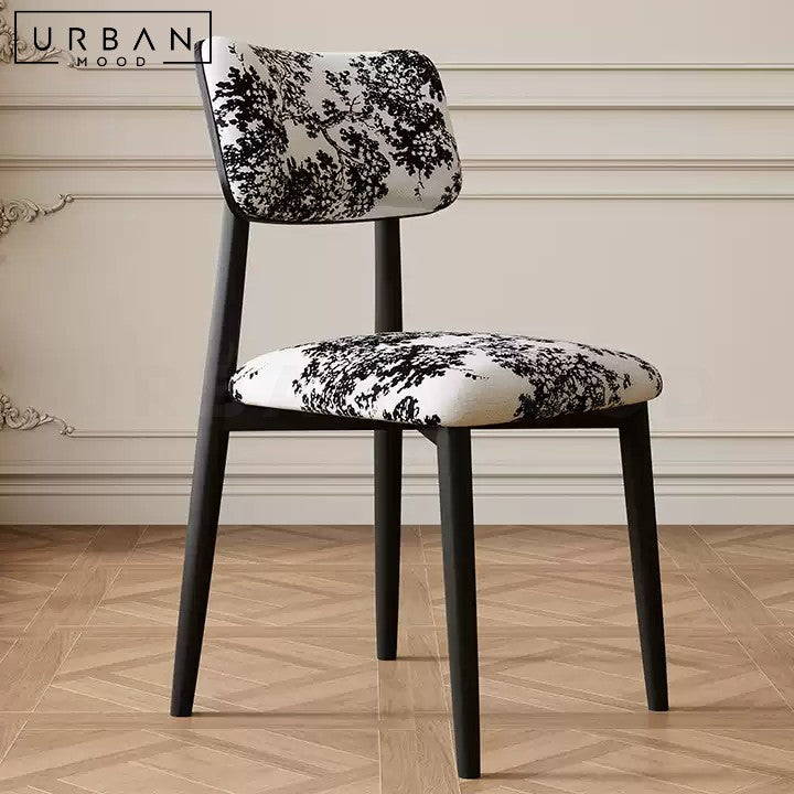 TURCOTTE French Fabric Dining Chair