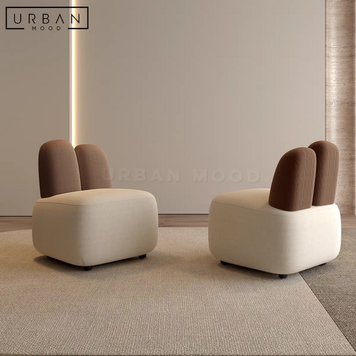 TIPPY Modern Leather Leisure Chair