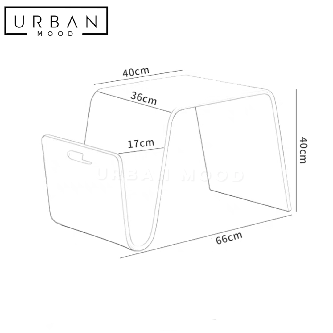 TOBA Minimalist Side Table