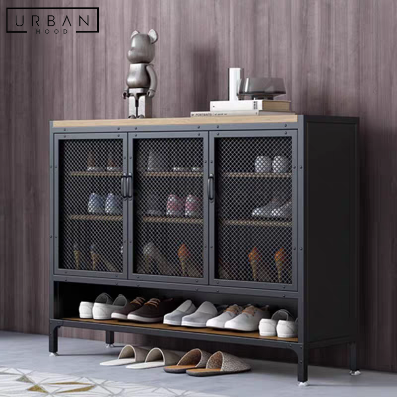 TREVE Industrial Shoe Cabinet Urban Mood