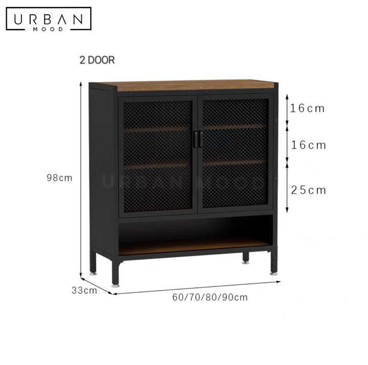 TREVE Industrial Shoe Cabinet