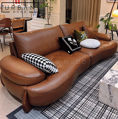 TROPIC Modern Leather Sofa