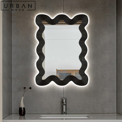 UMBER Modern LED Wall Mirror