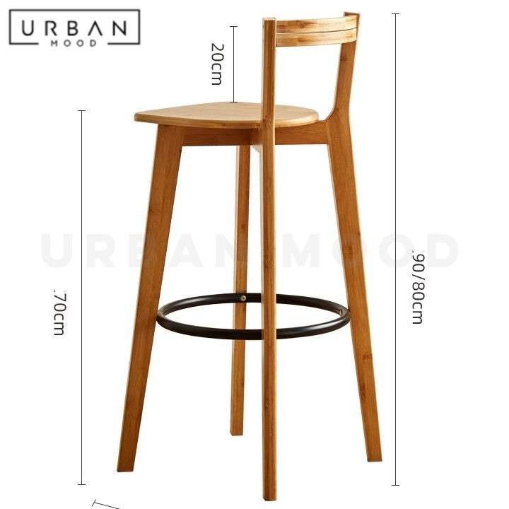 UNGER Modern Round Bar Table & Chairs