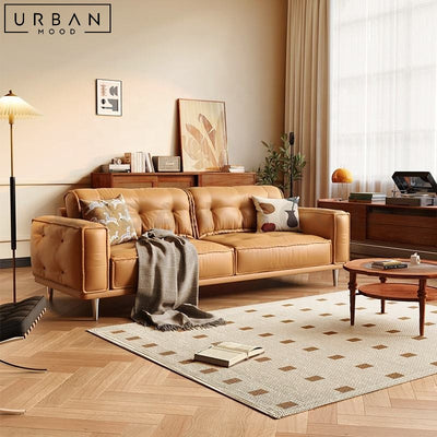 UPPERTON Modern Leather Sofa