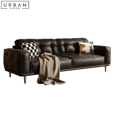 UPPERTON Modern Leather Sofa