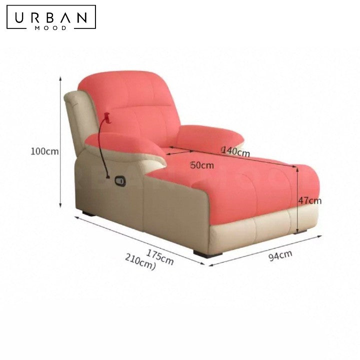 URBAIN Modern Electric Recliner Lounge Chair