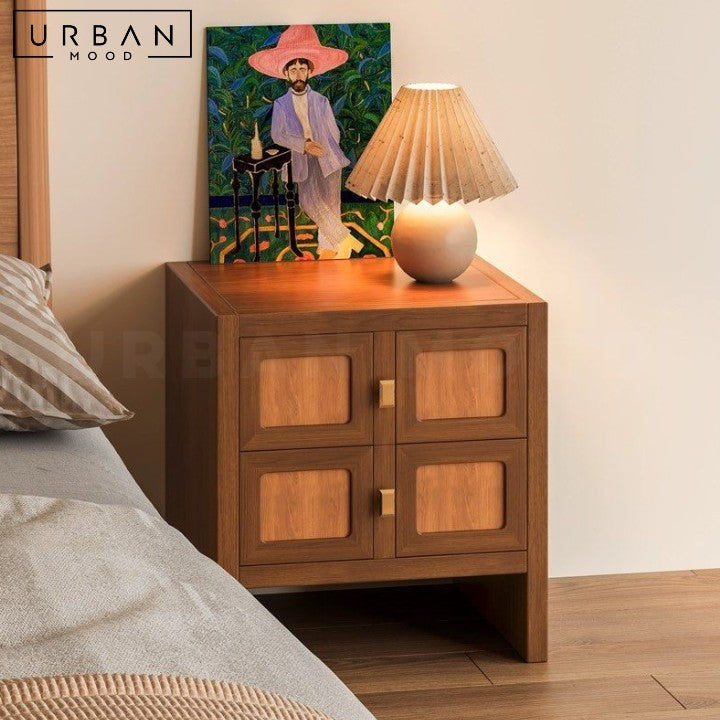 URBINA Japandi Bedside Table