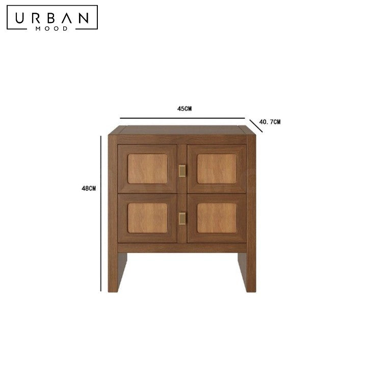 URBINA Japandi Bedside Table