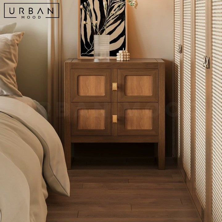 URBINA Japandi Bedside Table