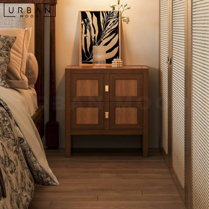 URBINA Japandi Bedside Table