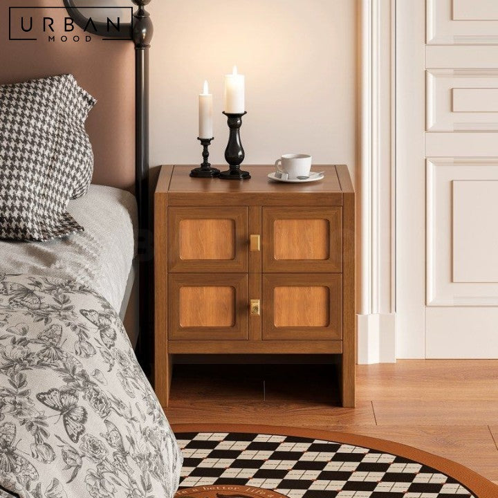 URBINA Japandi Bedside Table