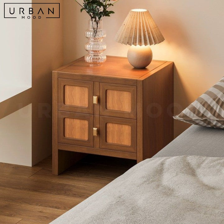 URBINA Japandi Bedside Table