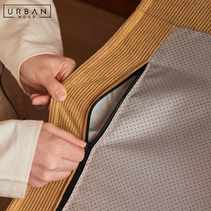 URSHER Japanese Fabric Floor Sofa