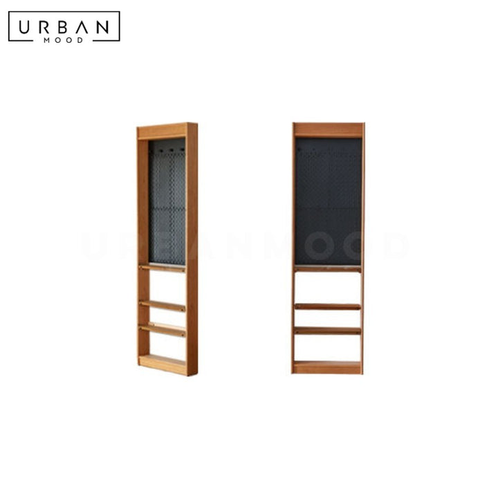 URSULA Japandi Solid Wood Wardrobe