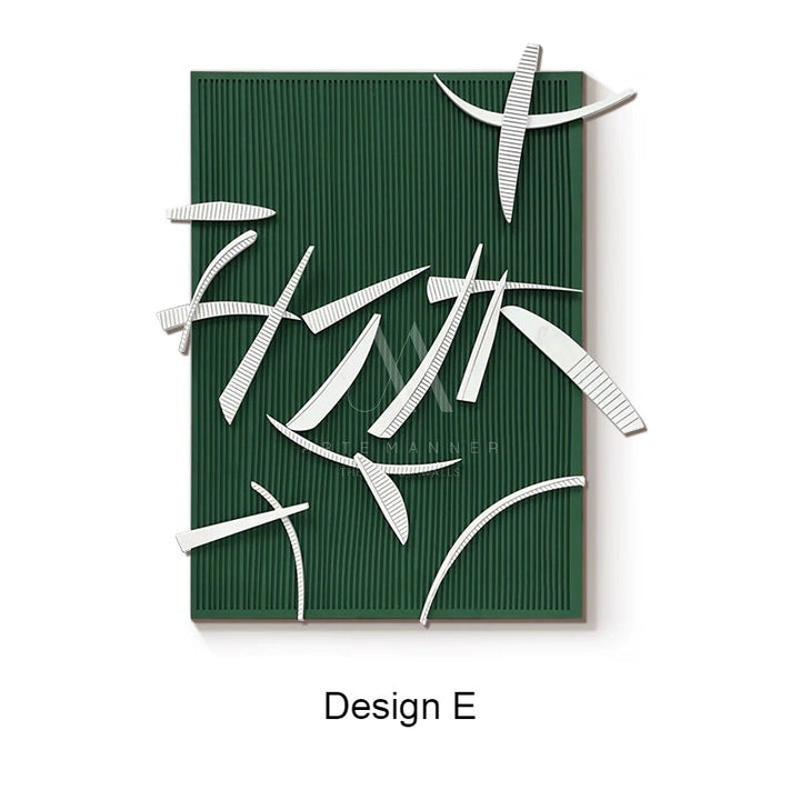 Tsuki Abstract 3D Wall Art