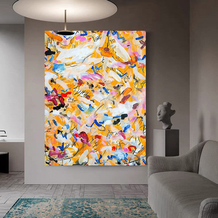 Bedlam Modern Abstract Oil Painting