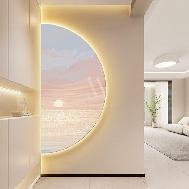 Confronting the Stars Modern 3D LED Wall Art