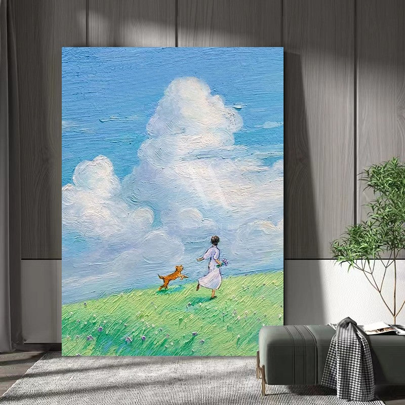 Halcyon Modern Oil Painting