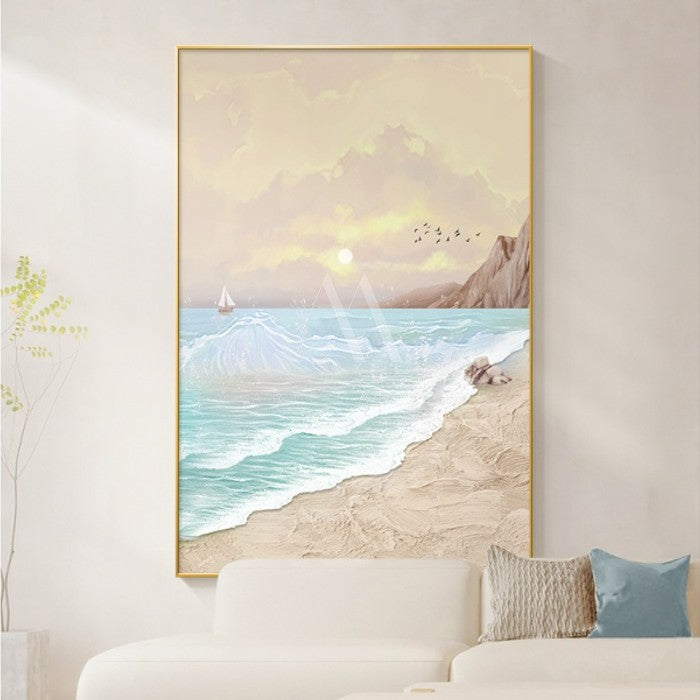 Rising Dawn Modern Wall Art