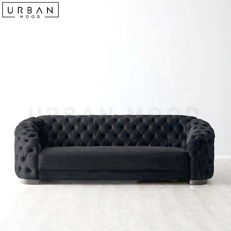 VANESSA Victorian Velvet Sofa