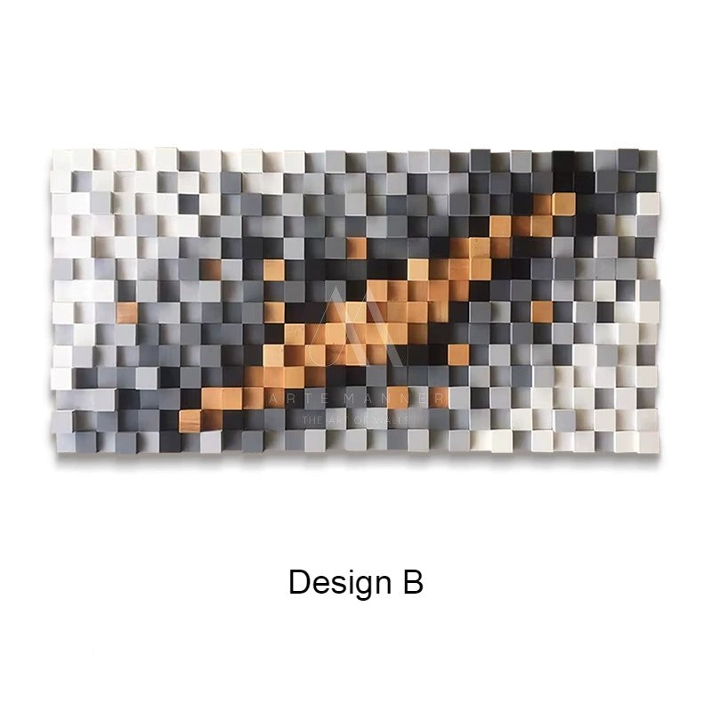 Facette Modern 3D Wall Art