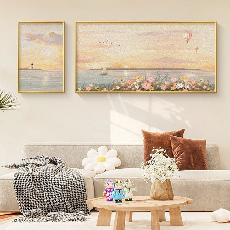 Ignoring the Desert Modern Wall Art (Set of 2)