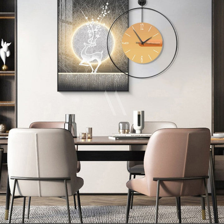 Joyful Belonging Wall Art Clock