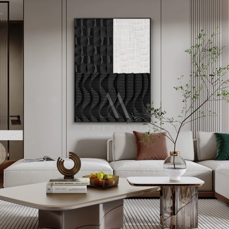 Yang Minimalist Abstract Oil Painting