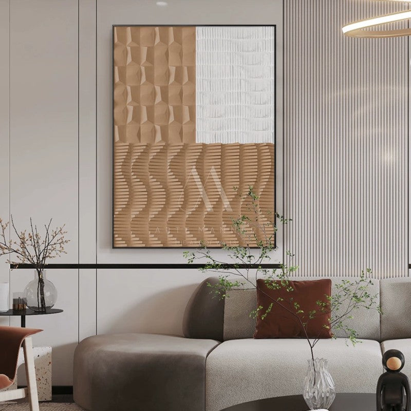 Yang Minimalist Abstract Oil Painting