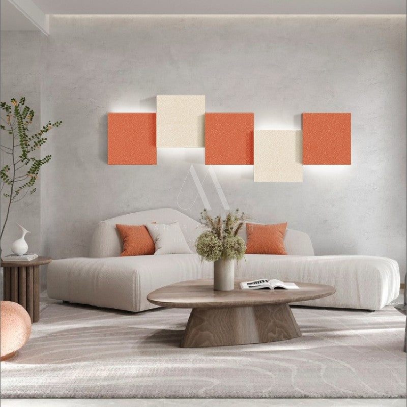 Summer Chill Modern 3D LED Wall Art