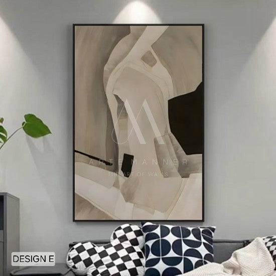 Intentions Abstract Oil Painting