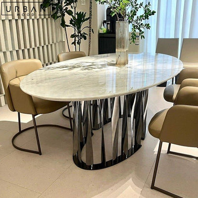 MARIETTA Modern Marble Dining Table